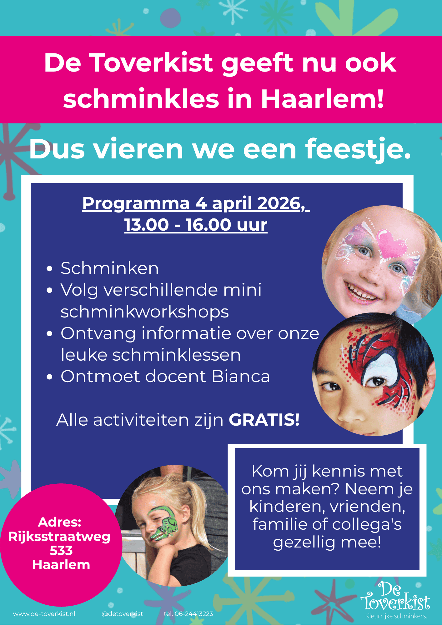 Opening leslocatie Haarlem