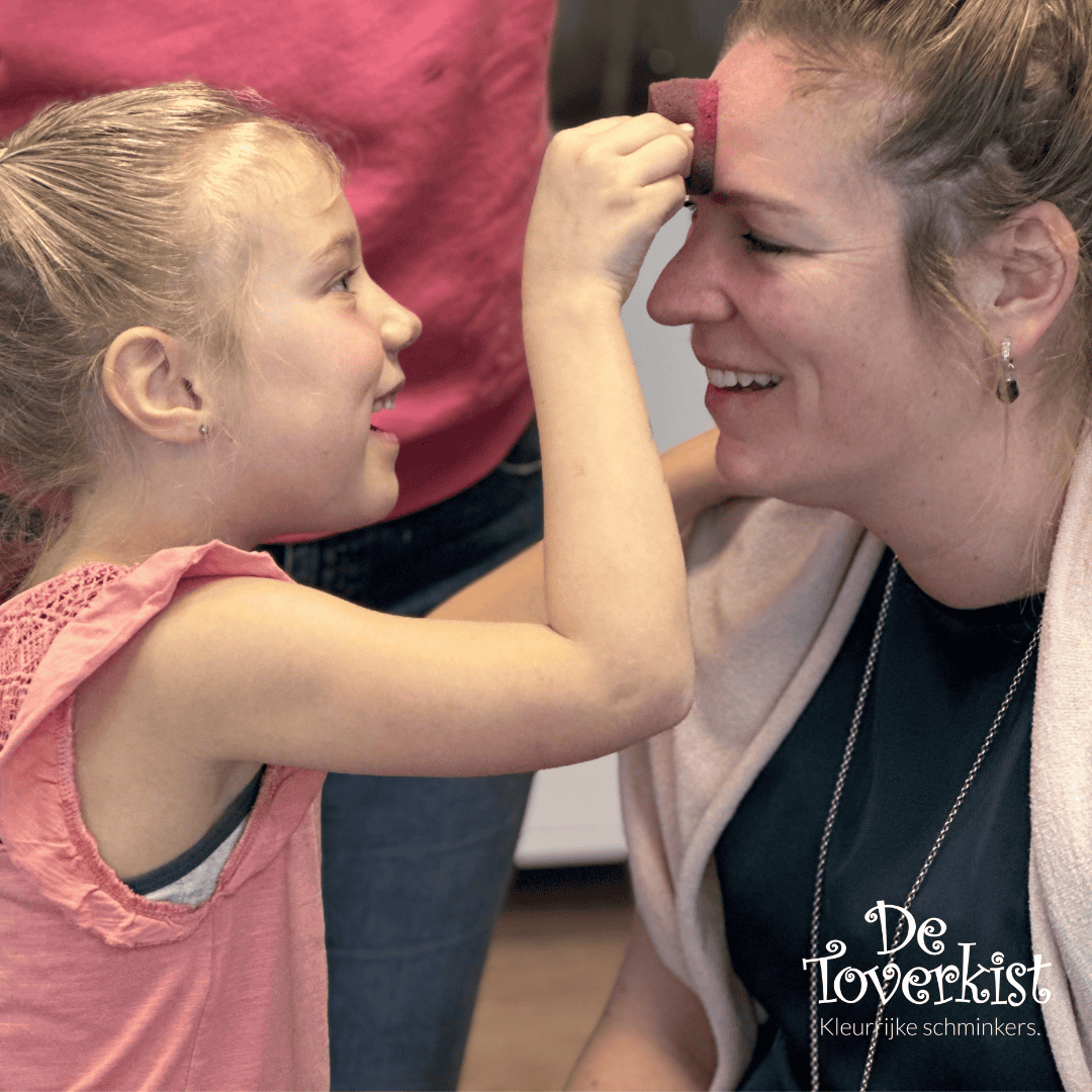 Ouder-kind schminken workshop